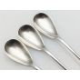 3x Longer Length Mustard Spoons Silver Plated Epns Old English Atkin Bros (#100504) 2