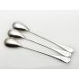 3x Longer Length Mustard Spoons Silver Plated Epns Old English Atkin Bros (#100504) 3