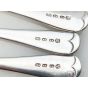 3x Longer Length Mustard Spoons Silver Plated Epns Old English Atkin Bros (#100504) 4