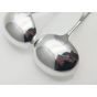 Superb Pair Silver Plated Sauce Ladles Old English Vintage Epns (#100568) 4