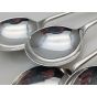 Old English Pattern 6x Soup Spoons - Silver Plated Epns - Vintage Viners (#100575) 5