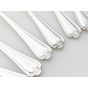 Jesmond Pattern - Set Of 6 Dessert Spoons - Silver Plated Epns A1 Sheffield (#100655) 2