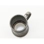Unusual Antique Tiny Pewter Glass Bottomed Tankard Beer Mug Miniature (#100667) 5