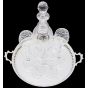 Silver Plated Galleried Drinks Tray - Barker Bros - Antique (#100707) 5