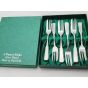 Vintage Viners Pastry Cake Forks - Silver Plated - Boxed (#100724) 2