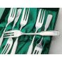 Vintage Viners Pastry Cake Forks - Silver Plated - Boxed (#100724) 3