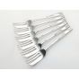 Heritage Plate Margaret Rose Pattern 6x Pastry Cake Forks Boxed Silver Plated (#100729) 2