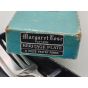 Heritage Plate Margaret Rose Pattern 6x Pastry Cake Forks Boxed Silver Plated (#100729) 5