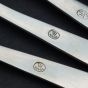 Hefra Warsaw Poland Set Of 11 Cake Forks - Silver Plated - Vintage (#58406) 3