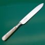Mother Of Pearl Handle Shorter Length Cake Knife Silver Plated Antique Sheffield (#60384) 4