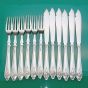 Roberts & Belk Wellington Pattern Knives And Forks Silver Plated Cutlery (#60826) 4