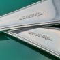 Jesmond Pattern - Pair Of Large Servers & Table Spoons - Silver Plated Vintage (#61098) 4