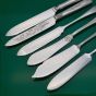 6 Assorted Short Length Cake Knives Silver & Plated Antique & Vintage (#61129) 2