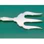 Mother Of Pearl Handled Bread Fork Silver Plated Antique Epns (#61475) 4