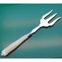 Mother Of Pearl Handled Bread Fork Silver Plated Antique Epns (#61475) 5