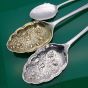 Louis Xvi Pattern Berry Bowl Serving Spoons & Jam Spoon Silver Plated (#61491) 2