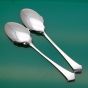 Pair Of Ornate 1898 Silver Plated Jam Spoons Philip Ashberry Sheffield Antique (#61502) 3