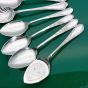 8x Antique Jam / Preserve Spoons - Silver Plated (#61517) 2