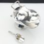 Coal Scuttle Form Sugar Bowl With Scoop - Silver Plated - Vintage Sheffield (#61811) 3
