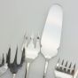 Shell Husk Pattern Servers Serving Forks Etc Silver Plated Epns (#61886) 4