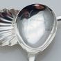 2x Caddy Spoons -  Fiddle Coffee + Oe Shell Bowl Silver Plated Epns - Antique (#61941) 2