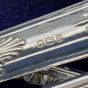 Queens Pattern Sterling Silver Handled Tea Knives Sheffield 1985 Cutlery (#99469) 3