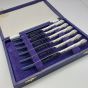 Queens Pattern Sterling Silver Handled Tea Knives Sheffield 1985 Cutlery (#99469) 4