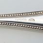 Old English Bead Pattern Short Marrow Scoop - Silver Plated - Antique (#99472) 4
