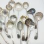 20x Straining / Sifting Ladles Spoons Etc Silver Plated Antique & Vintage (#99508) 3