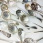 20x Straining / Sifting Ladles Spoons Etc Silver Plated Antique & Vintage (#99508) 5