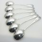 Odlum Crest - Set Of 6 Soup Spoons - Silver Plated - Weir & Sons - Antique (#99565) 4