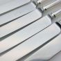 Dubarry Pattern - 6x Dinner Knives - Silver Plated Handles - Vintage Sheffield (#99574) 4