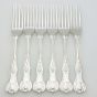 Kings Pattern - Set Of 6 Dinner Forks - Silver Plated Epns A1 Cooper Sheffield (#99621) 5