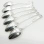 Kings Pattern - 6x Dessert Spoons - Silver Plated Epns A1 Sheffield (#99623) 2