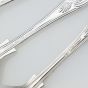 Kings Pattern - 6x Dessert Spoons - Silver Plated Epns A1 Sheffield (#99623) 4
