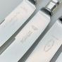 Kings Pattern - 6x Side / Dessert Knives - Silver Plated Handled Vintage Cutlery (#99628) 4