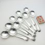 Old English Pattern - 10x Soup Spoons - Silver Plated Atkin Bros Sheffield (#99636) 2