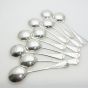 Old English Pattern - 10x Soup Spoons - Silver Plated Atkin Bros Sheffield (#99636) 3