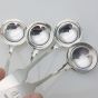 4x Fiddle Pattern Toddy Ladles John Round Sheffield Silver Plated Antique (#99658) 2