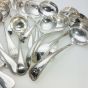 Good Bulk Lot Of 16 Large Sauce Ladles Antique & Vintage Silver Plated Epns (#99664) 3