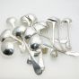 Good Bulk Lot Of 16 Large Sauce Ladles Antique & Vintage Silver Plated Epns (#99664) 5