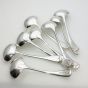 8x Old English Pattern Large Sauce Ladles - Silver Plated Epns Antique (#99667) 4