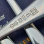 Old English Pattern Set Of Dessert Forks Silver Plated Epns Bennett Heron Boxed (#99730) 3