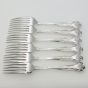 Duchess Plate Ashleigh Pattern Set Of 6 Dessert Forks Epns Silver Plated (#99753) 2