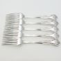 Duchess Plate Ashleigh Pattern Set Of 5 Dinner Forks Epns Silver Plated (#99754) 2