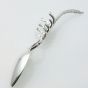 Scorpion Ceremonial Spoon - Raised Tail Handle - Silver Plated On Brass Vintage (#99762) 4