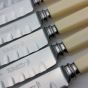 Grant & Sons Hawkedge Dinner Knives Stainless Steel Faux Bone Handle Cutlery (#99782) 4