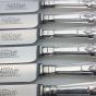 Kings Pattern Palette Shape Blade Side Dessert Knives Silver Plated Handles (#99859) 4
