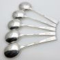 Smith Seymour Ess Ess Kenilworth 5x Soup Spoons Epns Silver Plated (#99889) 2