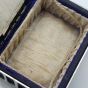 Antique Silver Plated & Velvet Pin Cushion Box Epns (#99921) 3